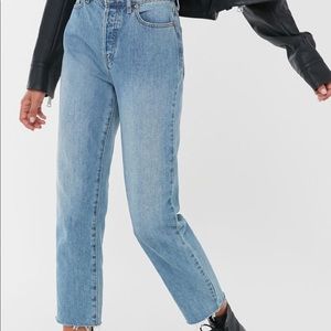 BDG urban outfitters straight leg slim mom jeans